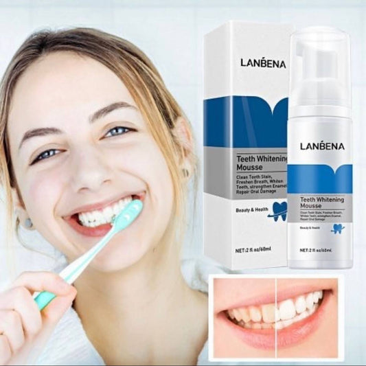 رغوة تبييض الأسنان LANBENA